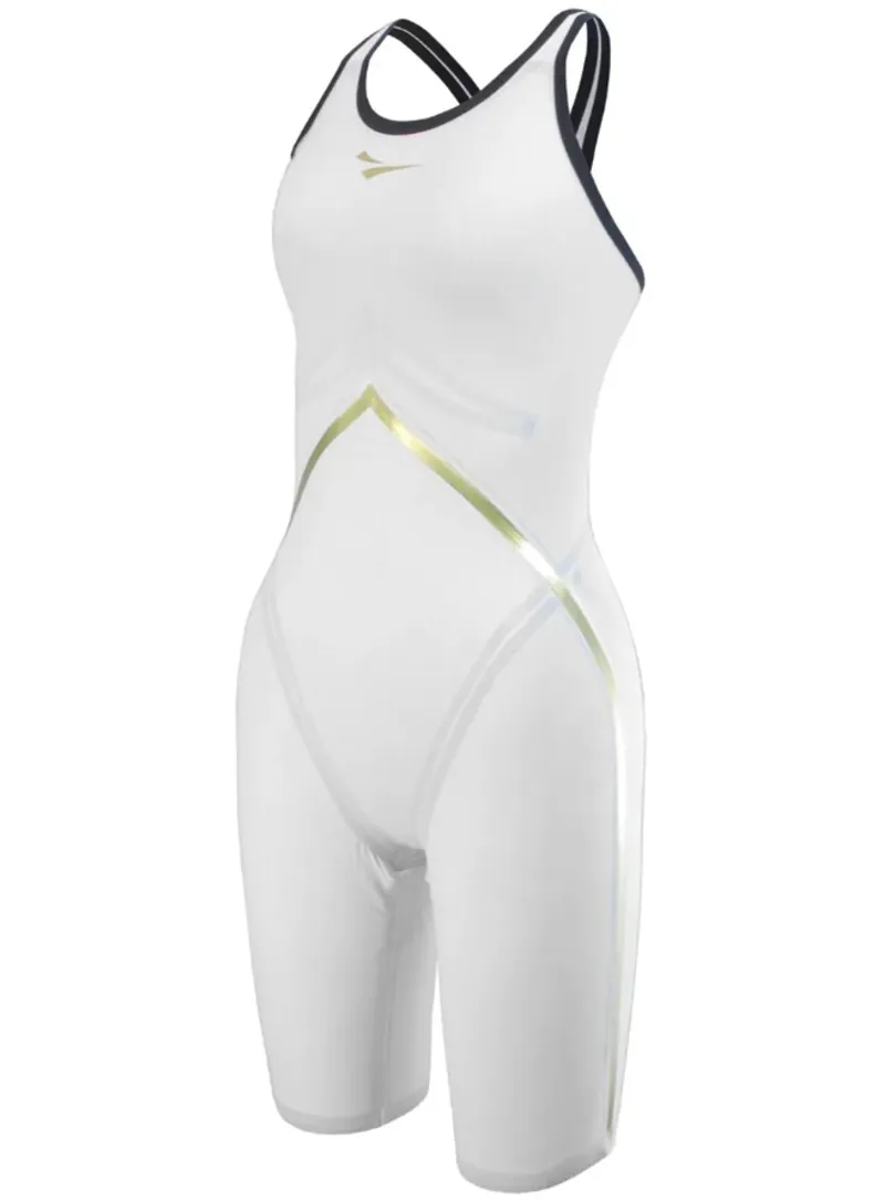 Finis Rival Open Back Kneeskin White